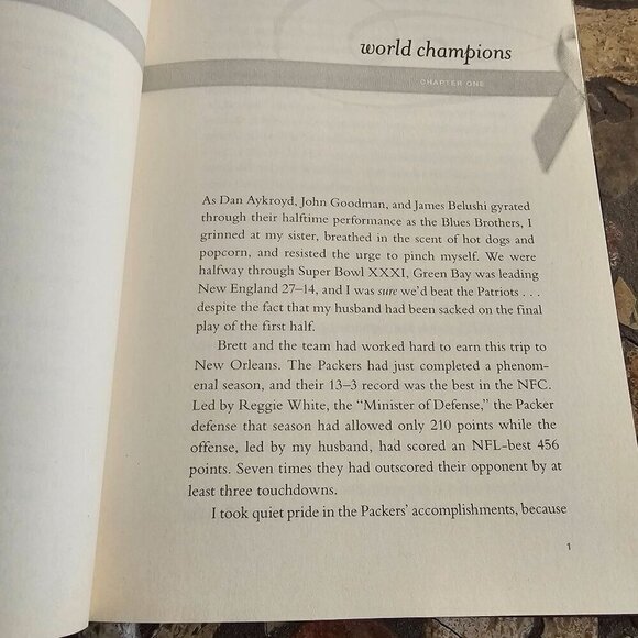 Deanna Favre "Dont Bet Against Me!" Hardcover Book, Battle Against Breast Cancer - Picture 6 of 6